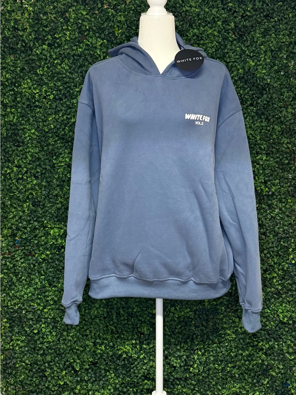 White Fox Offstage Hoodie Vol. 3 Ocean S/M NWT